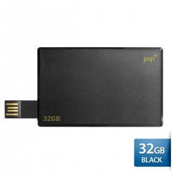 PQI Card Drive i512 Flashdisk Kartu USB 2.0 COB - 32GB Hitam