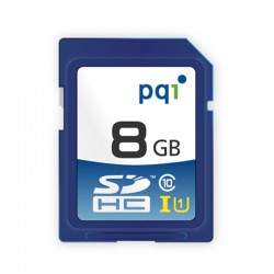 PQI SDHC UHS-1 Class 10 Kartu Memori Kamera - 8GB