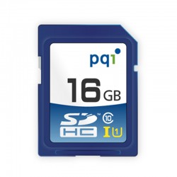 PQI SDHC UHS-1 Class 10 Kartu Memori Kamera - 16GB