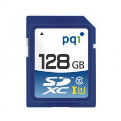 PQI SDXC UHS-1 Class 10 Kartu Memori Kamera - 128GB