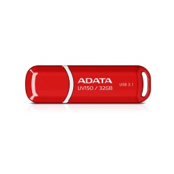 ADATA DashDrives UV150 - Flashdisk USB 3.1 SuperSpeed - 32GB Merah
