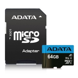 ADATA microSDXC UHS-I Class10 Premier + Adapter SD 64GB