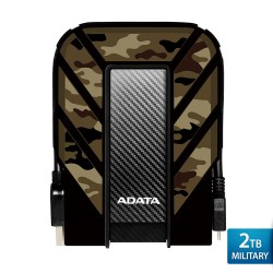 ADATA HD710M Pro Military - 2TB Camouflage - Hard Disk Eksternal USB3.1 Anti-Shock & Waterproof
