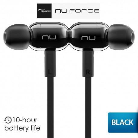 OPTOMA NuForce BE Live2 Earphone Wireless Bluetooth Audio - Hitam