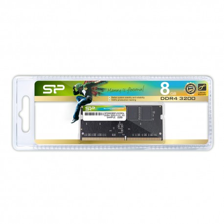 Silicon Power DDR4 3200MHz CL22 SODIMM RAM Laptop - 8GB