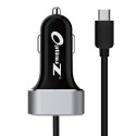 OptimuZ QC-B133A Car Charger 1 Port + Type-C Cable Quick Charge 3.0 - Black