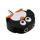 My Doodles Splitter Headphone 2 Output 3.5mm - Penguin