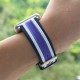 OptimuZ Sport Dual Tone Watch Band Strap Silicone for Apple Watch - 42mm Navy-purple-white
