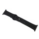 OptimuZ Premium Sport Silica Watch Band Strap for Apple Watch - 38mm Black