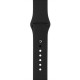 OptimuZ Premium Sport Silica Watch Band Strap for Apple Watch - 38mm Black