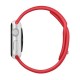 OptimuZ Premium Sport Silica Watch Band Strap for Apple Watch - 38mm Red