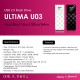 Silicon Power Ultima U03 Flashdisk USB2.0 - 16GB-64GB Black