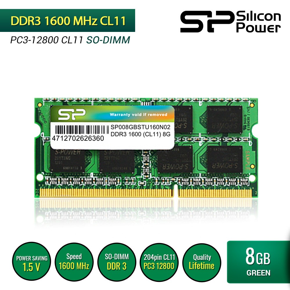 SiliconPower DDR3メモリ 16GB SP 16GB DDR3 メモリー SPD16GTLU66S