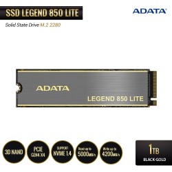 ADATA LEGEND 850 LITE SSD PCIe Gen4 x4 M.2 2280 - 1TB